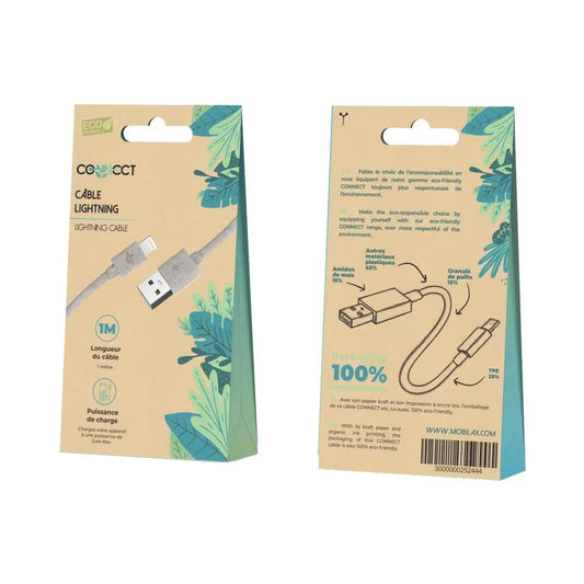 Câble Data USB vers Lightning Eco-Friendly