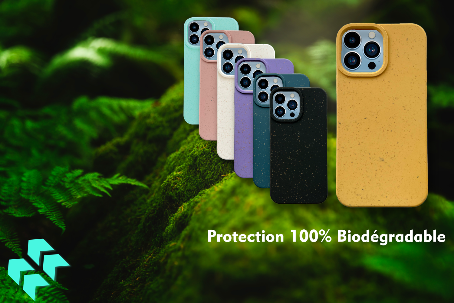 Coque anti-choc biodégradable pour téléphone - Loud & Proud